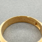 Estate 17K Y Gold Victorian Wedding Ring - Walter Bauman Jewelers