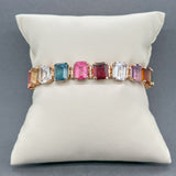 Estate 18K R Gold 45.53ctw Multi - Gemstone Bracelet - Walter Bauman Jewelers