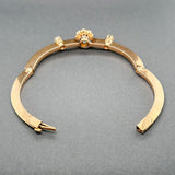 Estate 18K R Gold Victorian 0.94ct Sapphire & Diamond Bracelet - Walter Bauman Jewelers