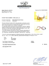 Estate 18K W Gold 0.47ctw G/SI1-2 Diamond Huggie Earrings - Walter Bauman Jewelers