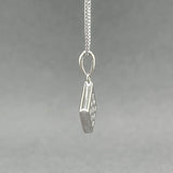 Estate 18K W Gold 0.50ctw H/SI1 Diamond Pendant - Walter Bauman Jewelers