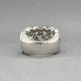 Estate 18K W Gold 0.78ctw G/VS2 - SI1 Diamond Weave Ring - Walter Bauman Jewelers