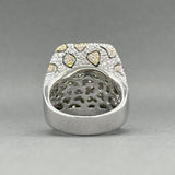 Estate 18K W Gold 1.45ctw G - H/VS2 - SI1 Diamond Leopard Print Ring - Walter Bauman Jewelers