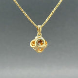 Estate 18K Y Gold 0.43ctw G/SI1 - 2 Diamond Pendant - Walter Bauman Jewelers