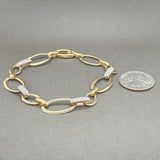 Estate 18K Y Gold 0.63ctw I/SI1-2 Diamond Bracelet - Walter Bauman Jewelers