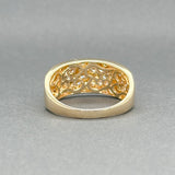 Estate 18K Y Gold 0.94ctw Fancy - I - K/SI1 - 2 Diamond Ring - Walter Bauman Jewelers