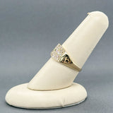 Estate 18K Y Gold 0.94ctw Fancy - I - K/SI1 - 2 Diamond Ring - Walter Bauman Jewelers