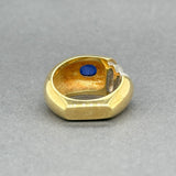 Estate 18K Y Gold 1.54ct Sapphire Ring - Walter Bauman Jewelers