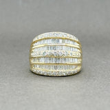 Estate 18K Y Gold 2.02ctw G-I/SI1-I1 Diamond Cocktail Ring - Walter Bauman Jewelers