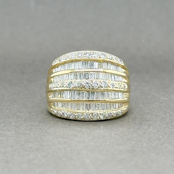 Estate 18K Y Gold 2.02ctw G-I/SI1-I1 Diamond Cocktail Ring - Walter Bauman Jewelers