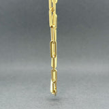 Estate 18K Y Gold 3.71mm 18” Paperclip Chain - Walter Bauman Jewelers