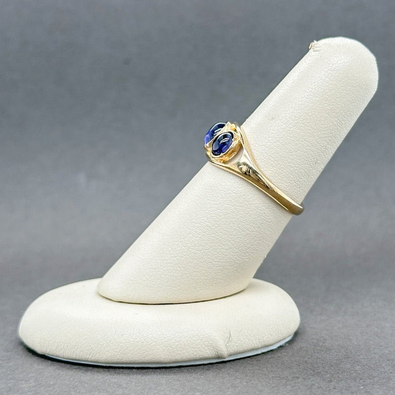 Estate 9K Y Gold 1.16ctw Iolite Ring - Walter Bauman Jewelers