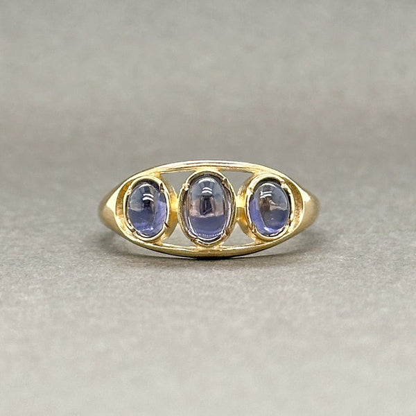 Estate 9K Y Gold 1.16ctw Iolite Ring - Walter Bauman Jewelers