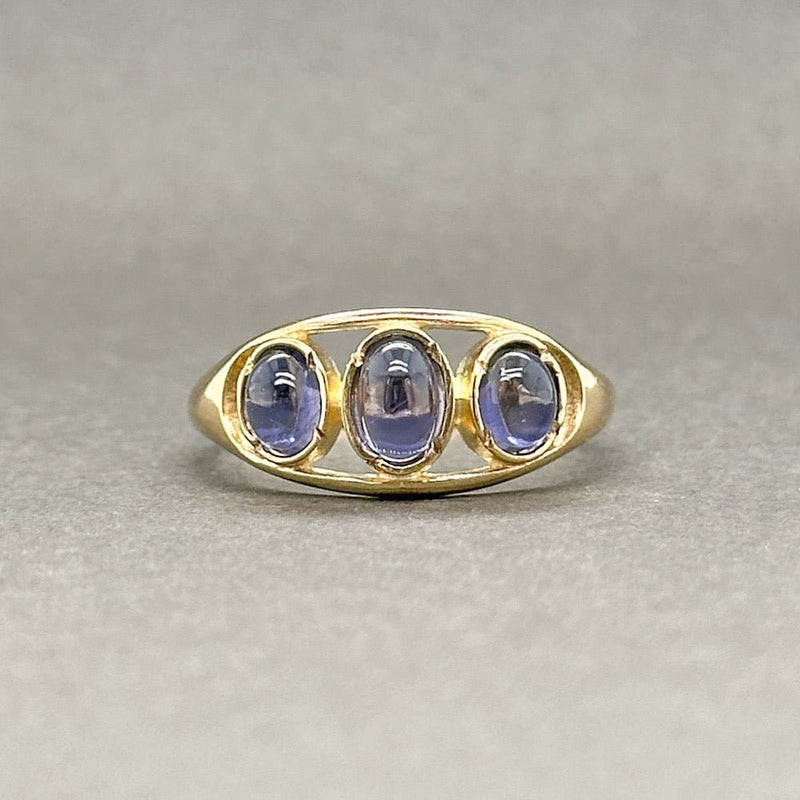 Estate 9K Y Gold 1.16ctw Iolite Ring - Walter Bauman Jewelers