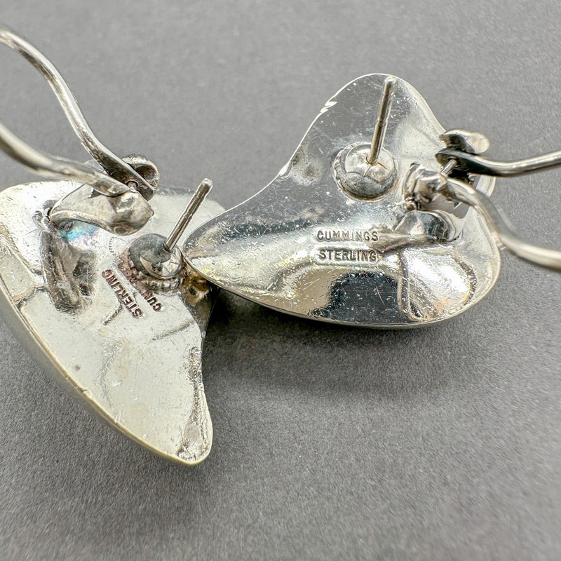 Estate Angela Cummings SS Heart Earrings - Walter Bauman Jewelers