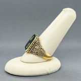 Estate Art Deco 14K Y Gold 11.95 Onyx Men’s Signet Ring - Walter Bauman Jewelers