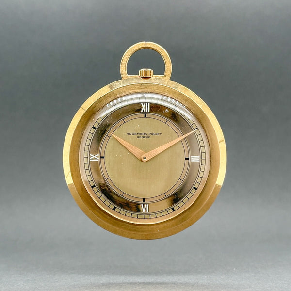 Estate Audemars Piguet 18K Y Gold Antique Mechanical Pocket Watch - Walter Bauman Jewelers