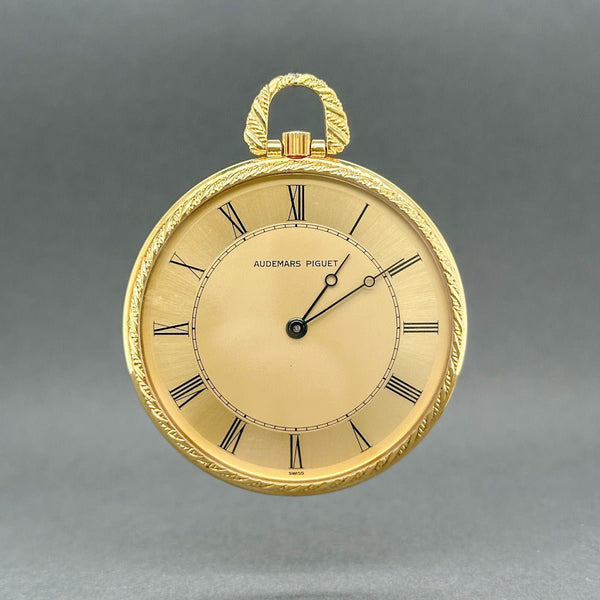 Estate Audemars Piguet 18K Y Gold Vintage Mechanical Pocket Watch - Walter Bauman Jewelers