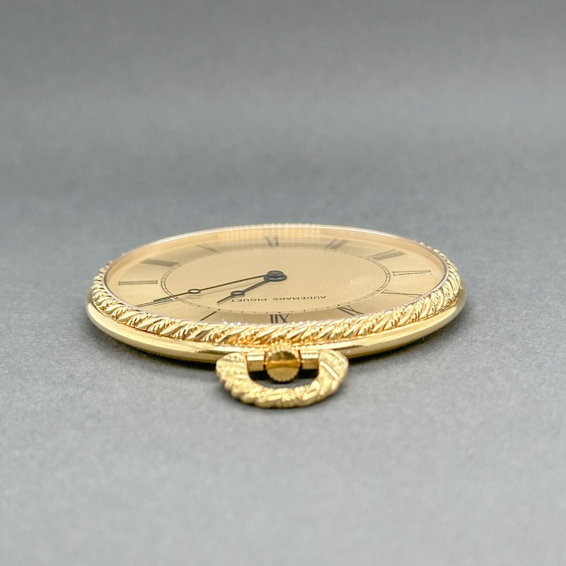 Estate Audemars Piguet 18K Y Gold Vintage Mechanical Pocket Watch - Walter Bauman Jewelers