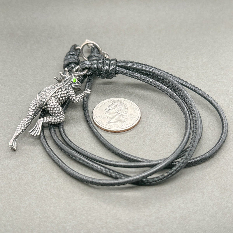 Estate Barry Kieselstein Cord Toad Prince Necklace - Walter Bauman Jewelers