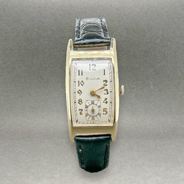 Estate Bulova 14K Y Gold 1937 Women’s 7AP Mechanical Watch - Walter Bauman Jewelers