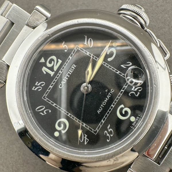 Estate Cartier Pasha De Cartier Women’s Automatic Watch Ref#2324 - Walter Bauman Jewelers