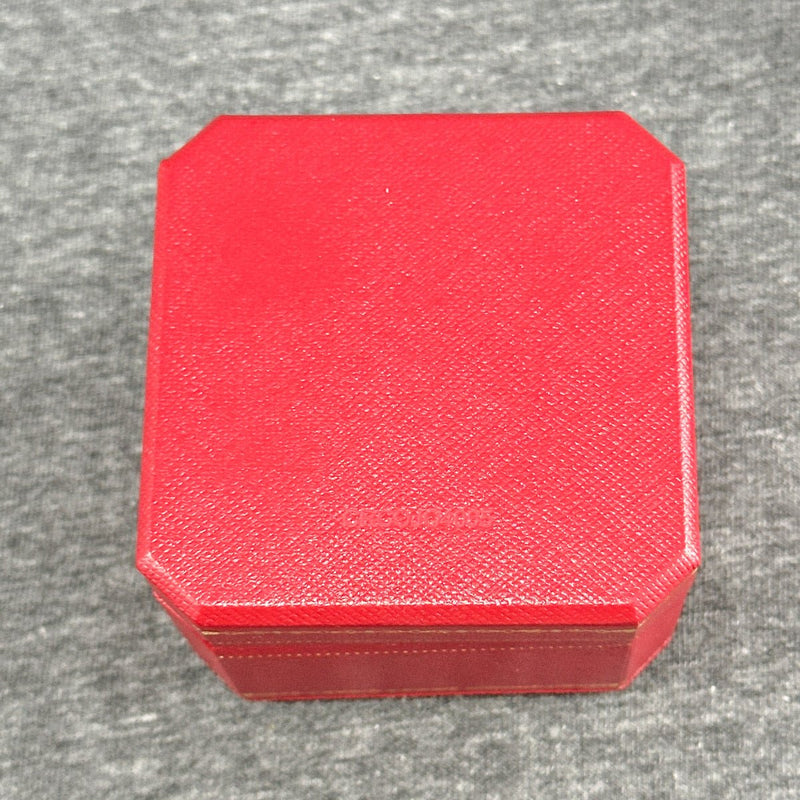 Estate Cartier Red Inner & Outer Box w. Pouch (Empty) - Walter Bauman Jewelers