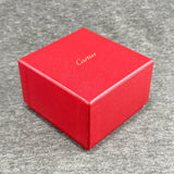 Estate Cartier Red Inner & Outer Box w. Pouch (Empty) - Walter Bauman Jewelers