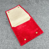 Estate Cartier Red Inner & Outer Box w. Pouch (Empty) - Walter Bauman Jewelers