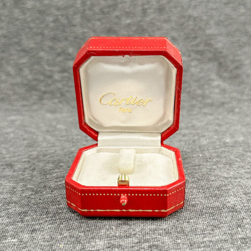 Estate Cartier Ring Box & Small Pouch (Empty) - Walter Bauman Jewelers