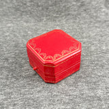 Estate Cartier Ring Box & Small Pouch (Empty) - Walter Bauman Jewelers