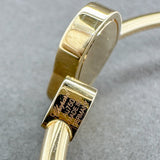 Estate Chopard 18K Y Gold 0.19ctw F-G/IF Diamond Happy Hearts Golden Hearts Bracelet - Walter Bauman Jewelers