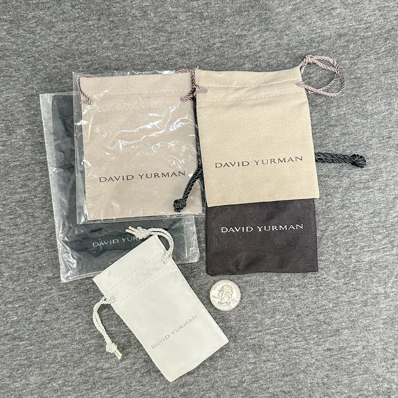 Estate David Yurman 4 Pouches & Cloth (Empty) - Walter Bauman Jewelers