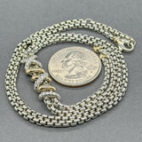 Estate David Yurman SS 0.26ctw G - H/SI1 - 2 Diamond Helena Y Necklace - Walter Bauman Jewelers