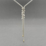 Estate David Yurman SS 0.26ctw G - H/SI1 - 2 Diamond Helena Y Necklace - Walter Bauman Jewelers