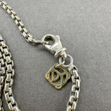 Estate David Yurman SS 14 2.7mm 18” Box Chain - Walter Bauman Jewelers