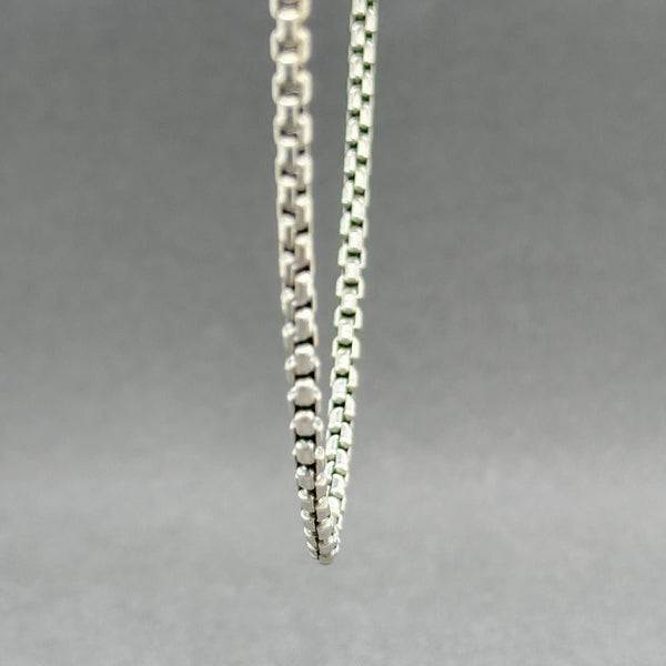 Estate David Yurman SS 14 2.7mm 18” Box Chain - Walter Bauman Jewelers