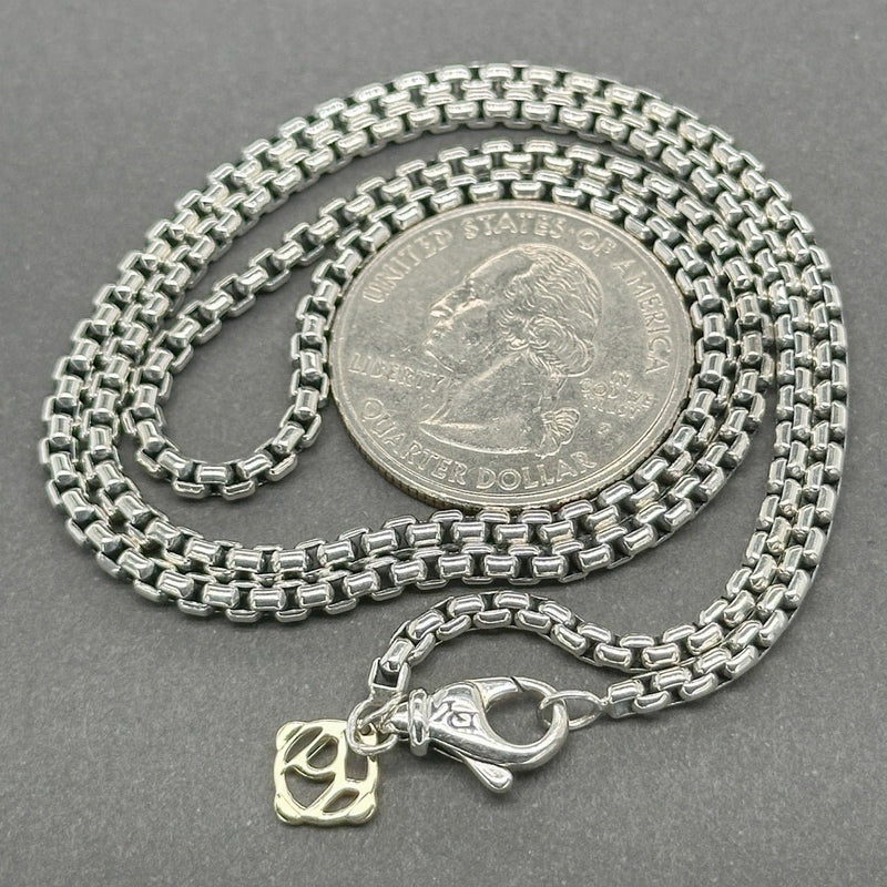 Mm David Yurman Layered Necklace 14k Gold Box Chain Necklace David