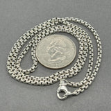 Estate David Yurman SS 2.7mm 20” Box Chain - Walter Bauman Jewelers