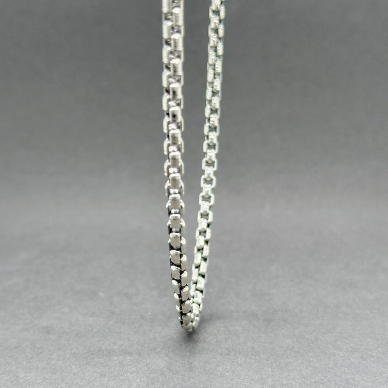 Estate David Yurman SS 3.6mm 24” Box Chain - Walter Bauman Jewelers