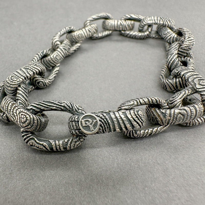 Estate David Yurman SS Ironwood Link Bracelet - Walter Bauman Jewelers