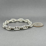 Estate David Yurman SS Maritime Anchor Link Bracelet - Walter Bauman Jewelers