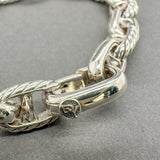 Estate David Yurman SS Maritime Anchor Link Bracelet - Walter Bauman Jewelers