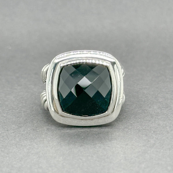 Estate David Yurman SS Onyx Albion Ring - Walter Bauman Jewelers