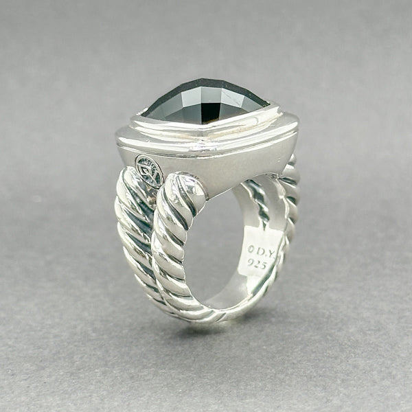 Estate David Yurman SS Onyx Albion Ring - Walter Bauman Jewelers