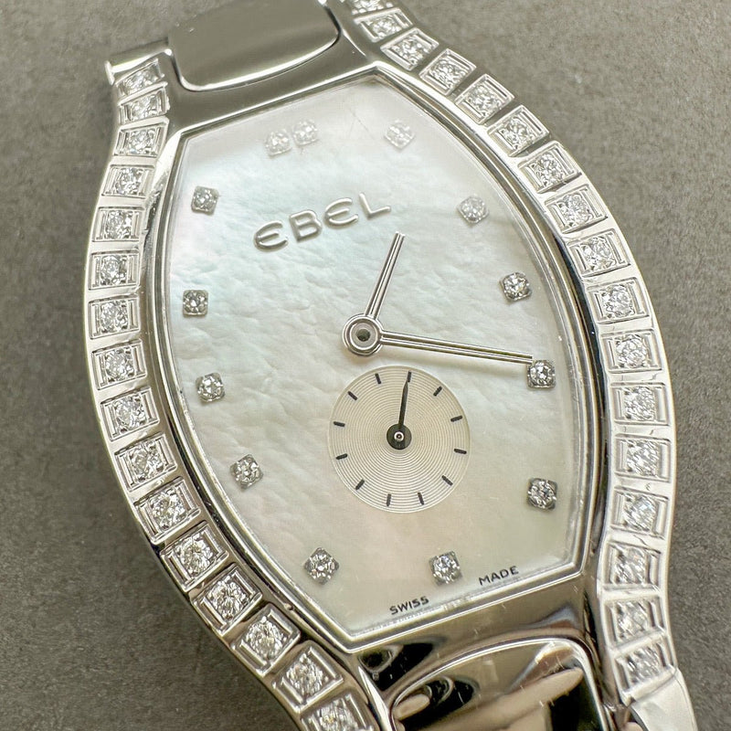 Estate Ebel Beluga 0.68ctw G - H/SI1 - 2Diamond Women’s Quartz Watch Ref #9014G38 - 20 - Walter Bauman Jewelers