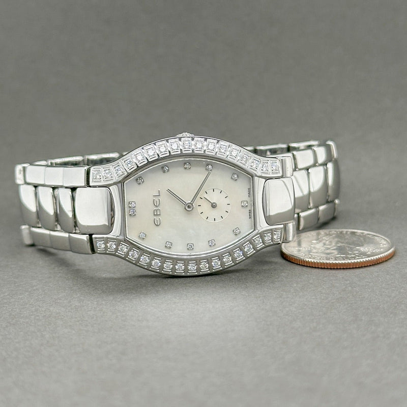 Estate Ebel Beluga 0.68ctw G - H/SI1 - 2Diamond Women’s Quartz Watch Ref #9014G38 - 20 - Walter Bauman Jewelers