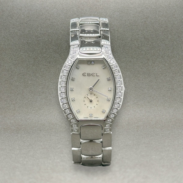 Estate Ebel Beluga 0.68ctw G - H/SI1 - 2Diamond Women’s Quartz Watch Ref #9014G38 - 20 - Walter Bauman Jewelers
