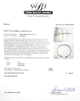 Estate Gabriel 14K TT Gold 0.40ctw G - H/SI1 - 2 Diamond Bujukan Bracelet - Walter Bauman Jewelers