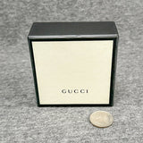 Estate Gucci Black & White Box & Pouch (Empty) - Walter Bauman Jewelers